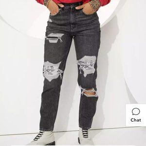 American Eagle Disney Mom Jeans (Size 4 Short)